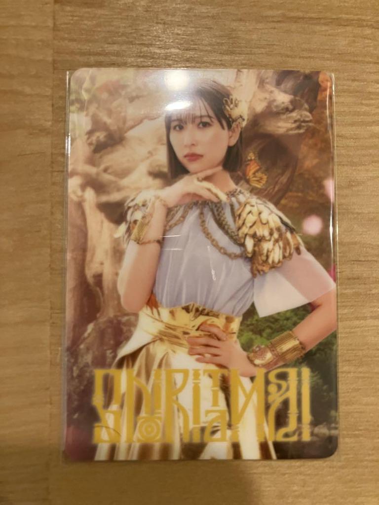 [USED] Momoclo wafers, Shiori Tamai, Shiorin, 4 cards