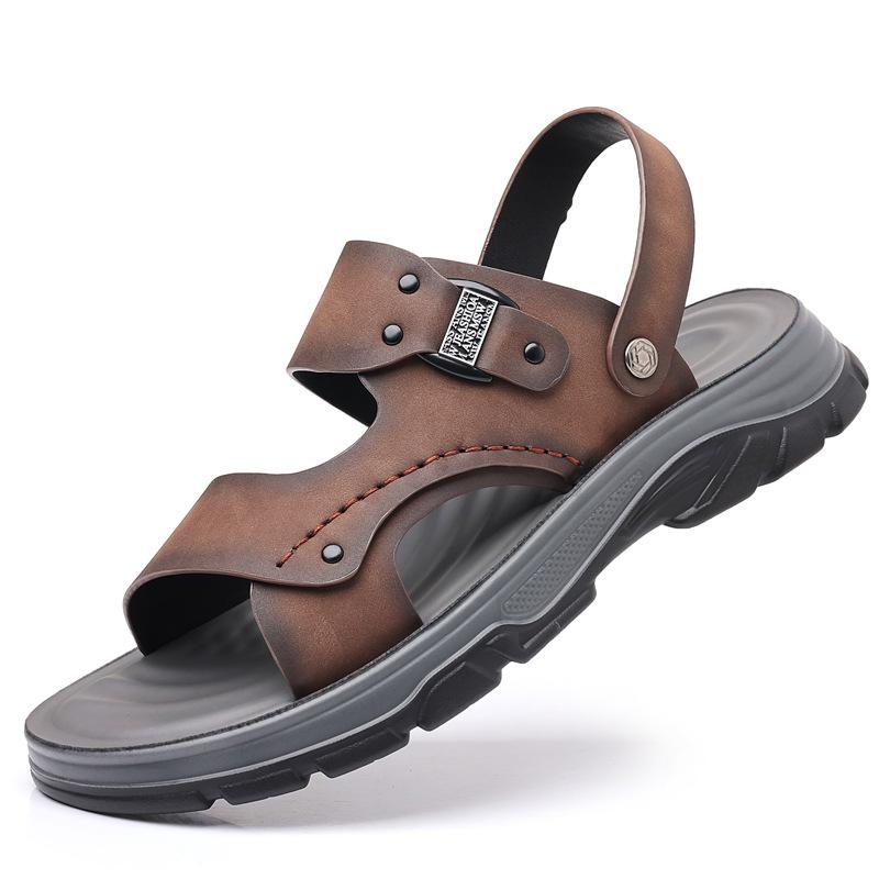 Summer new men's sandals beach shoes outdoor comfortable men's slippers men's shoes