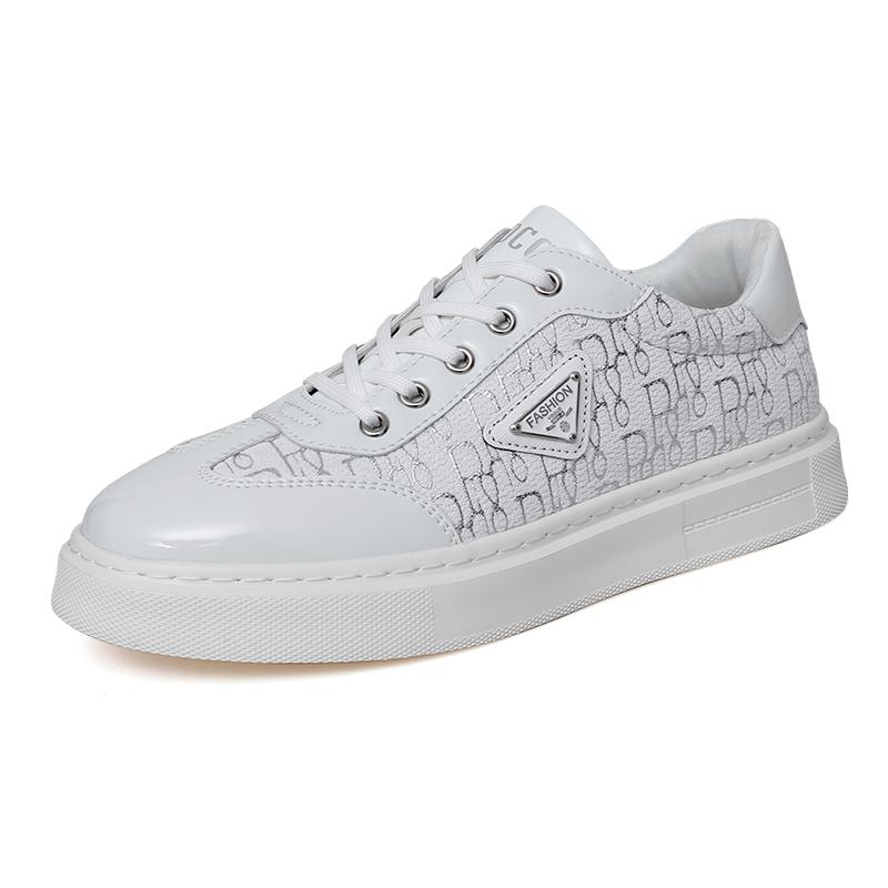 

Man Sports Sneakers Men Elevator Height Increase Insole 6cm Plus Size 38-44 44 белый