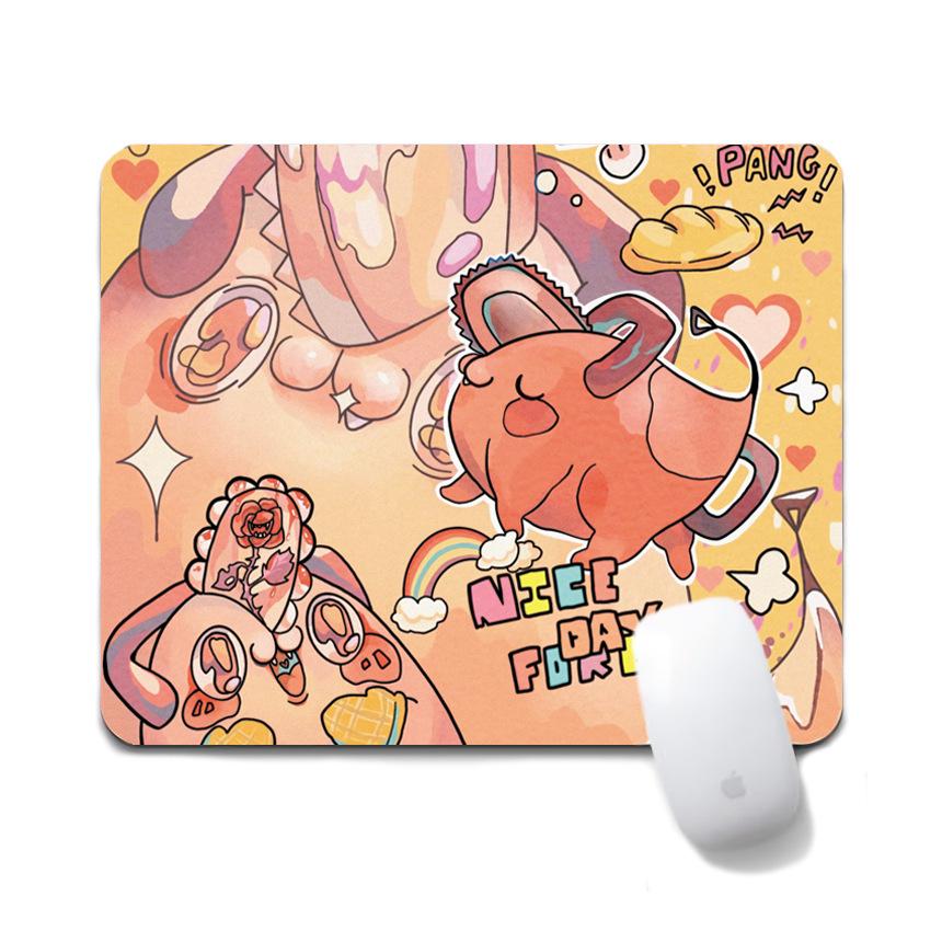 

Человек-бензопила Почита Аниме Коврик для мыши 20x24 см Игровой коврик