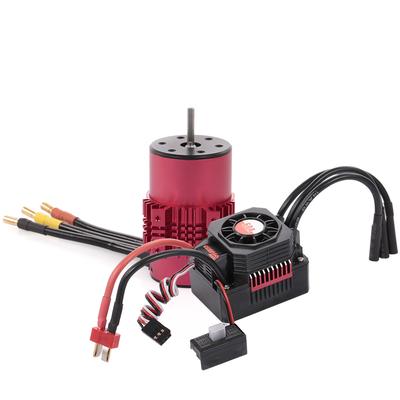 SURPASS HOBBY 3660 2600KV Bezkomutátorový motor s chladičem a 60A ESC s BEC Vodotěsný pro 1/10