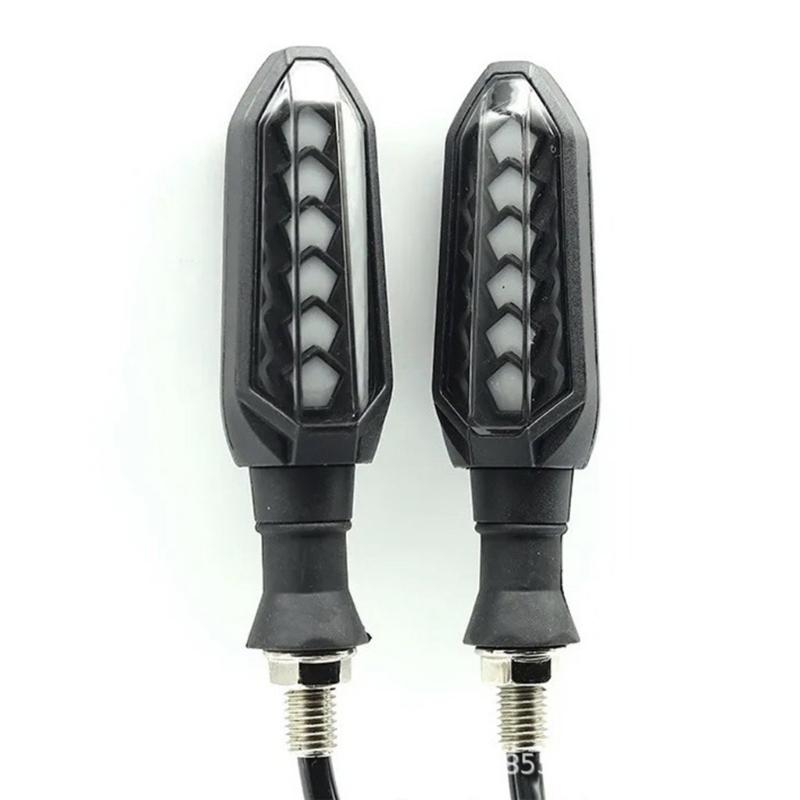 1 Pair Turning Indicators Blinker Motorbike Modification Accessories Running Indicator Lamp Motorcycle Turn Signals Lamp