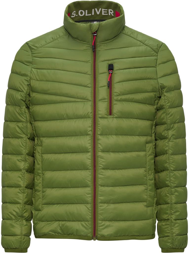 Winter Jacket s.Oliver Lightweight Quilted Jacket Made of Recycled Polyester (2150249) Green