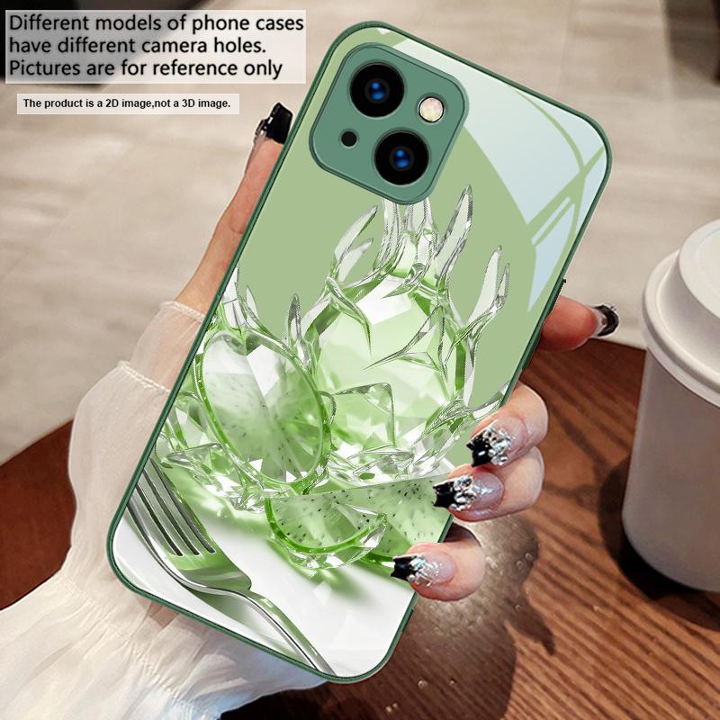 Familiar Dragon Fruit For iPhone 17 Air 16 E 15 14 13 Plus 12 Mini 11 17 Pro Max XR Xs Max 16E 7 8 Tempered Glass Phone Case