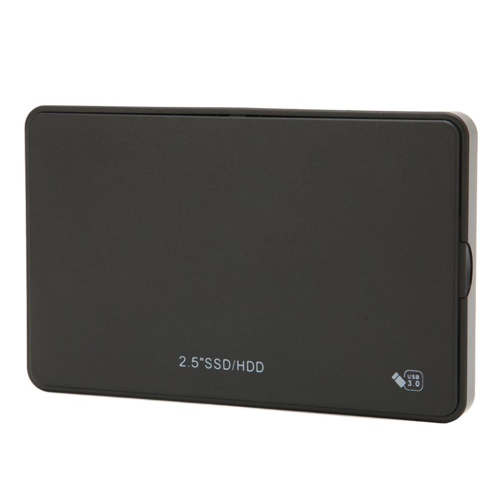 2.5in HDD SSD Enclosure Black USB3.0 2.5in Mechanical SATA Serial Port SSD HHD External Mobile Hard Drive Case