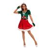 Adult Female Christmas Tree Green Costume Christmas Couple Party Costume Stage Costume Christmas Costume