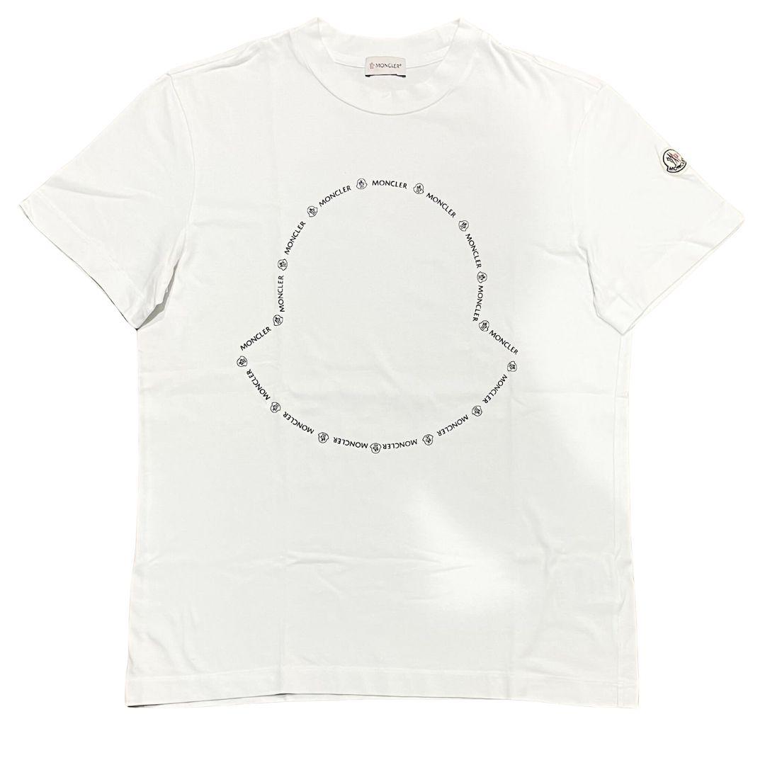 Подержанная мужская футболка с коротким рукавом MONCLER