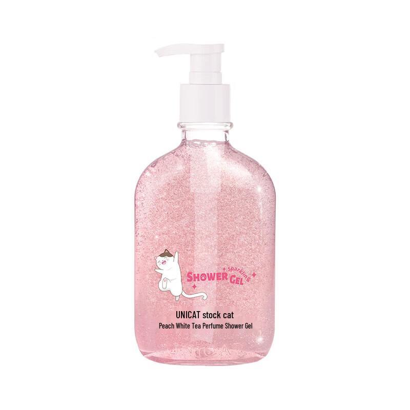 UNI CAT Peach White Tea Perfume Shower Gel