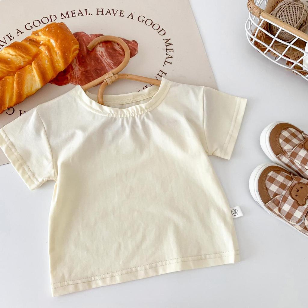 Unisex Baby Bear Denim Romper - Summer Snap Crotch Crawling Suit