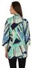 Bimba Button Down Tunic Casual Printed 3 4th Sleeves Loose Fit Rayon Tunic Long Shirt Top For