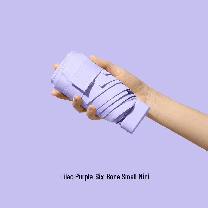 

Капсульный зонт с масляной живописью: Пятисложный мини, для солнечной и дождливой погоды, солнцезащитный зонт с принтом логотипа