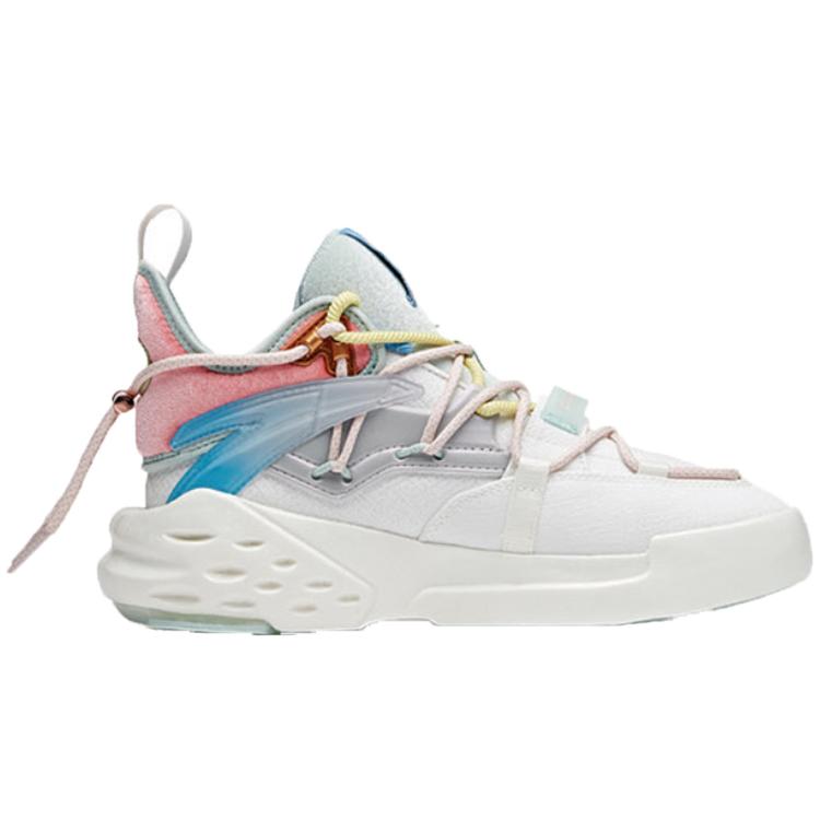 Anta Bastard The Palace Museum Collection Mid top Casual Shoes Women's Blue Pink 122018087S-1