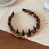 Toothed Comb Hair Comb Hairpin Non-Slip Headbands With Teeth Comb Headband  Daily Autumn Winter