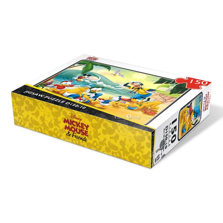 Donald Duck - Beach Jigsaw Puzzle Disney Animation 150 Pieces, Popular Korean Puzzle