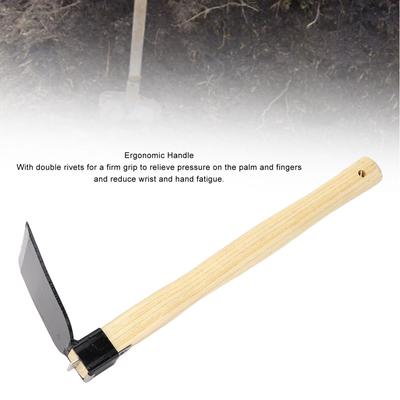 Săpăligă de grădină Săpăligă de plivit manuală Săpăligă manuală Mâner ergonomic din lemn Oțel carbon Ușoară Săpăligă manuală de plivit grădină pentru acasă
