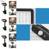 Solar Powered Led Clamp Light For Outdoor Garden Patio Lawn With Motion Sensor