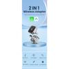 2025 NEW Wireless Carplay Adapter Android Auto 2in 1 Smart Dongle WIFI For Iphone Android Phone For Volvo Benz Mg Kia Chery VW