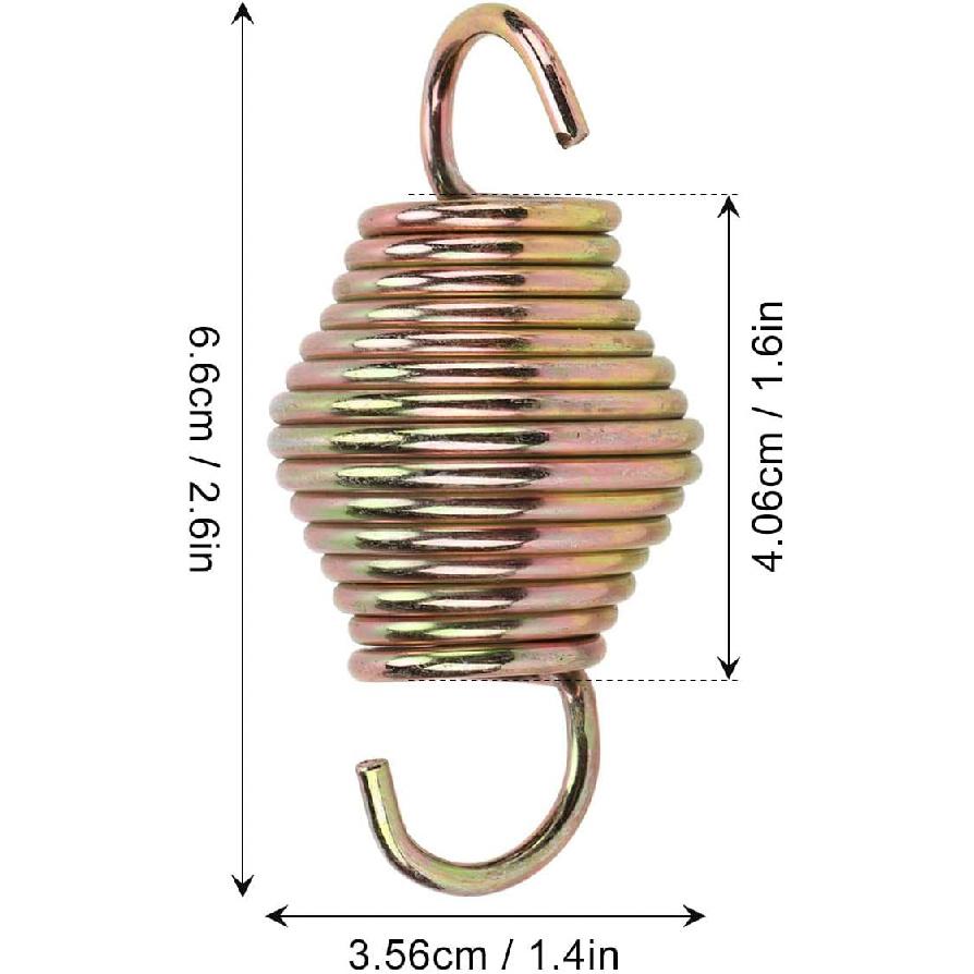 

Qiilu Brake Return Spring ... Car Brake Return Spring ... Pair Car Brake Pedal Return Springs 1013531 Replacement for DS Gas Electric 1999‑Up Cart