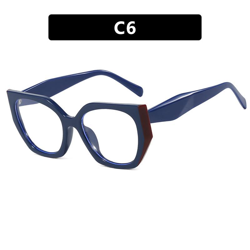 JYL TS Sunglasses Unisex UV Protection  Small Face Black Frame 22013 A-12652