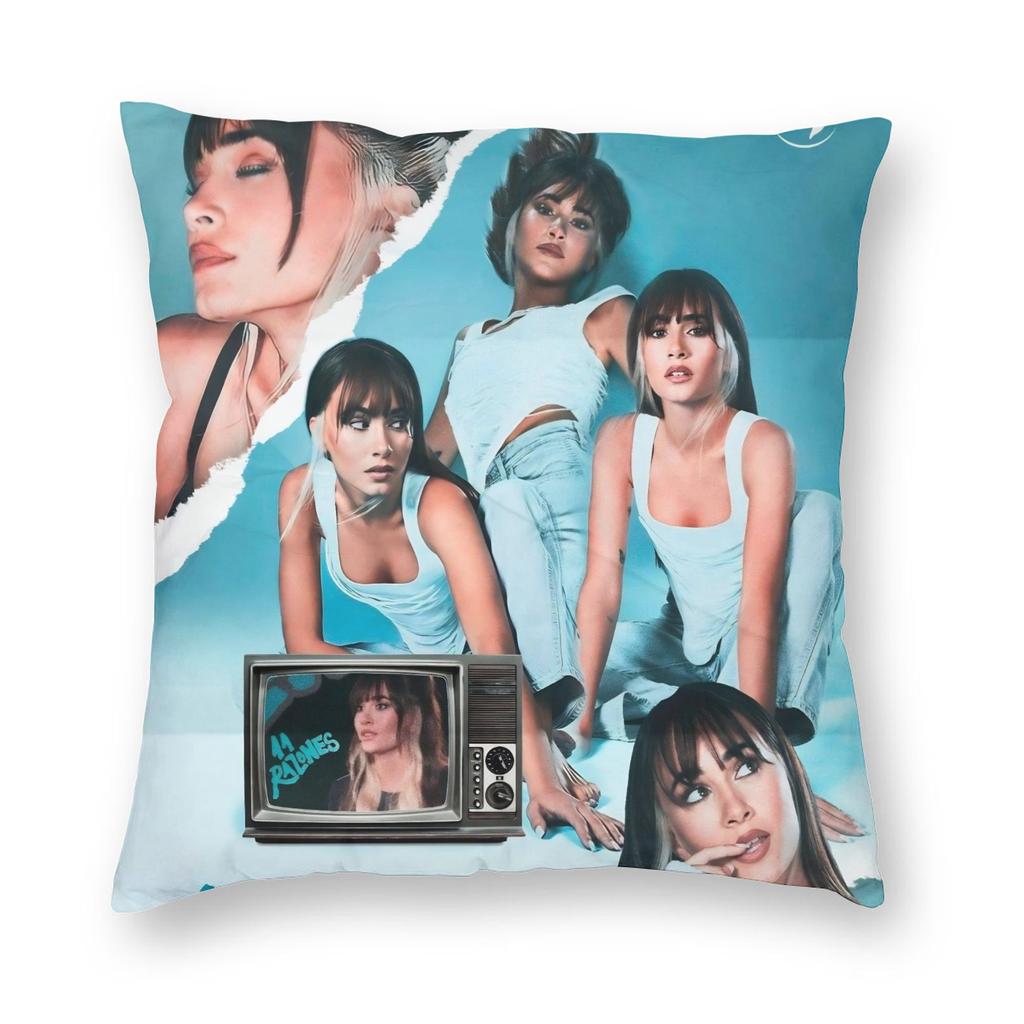 Aitanaed Ocana Tour Music Square Pillow Case Polyester Cushions For Sofa Creative Cushion Covers
