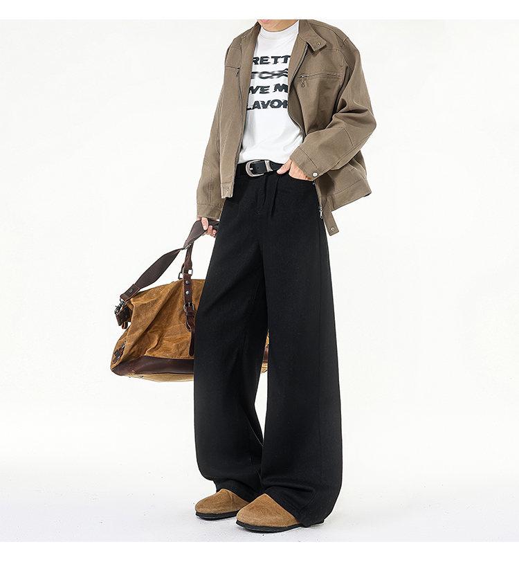 Extra Long White Jeans for Tall Men - Plus Size, Clean Fit, Straight & Wide Leg, Versatile Floor-Length Pants