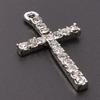 5pcs Rhinestone Cross Pendant Charms For Jewelry Making Supplies DIY Necklace Christ Accessories Crystal Charm Handmade Material