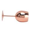 350ml Red Wine Glass Stainless Steel Goblet Titanize Cocktail Champagne Glass for Kitchen Party Bar