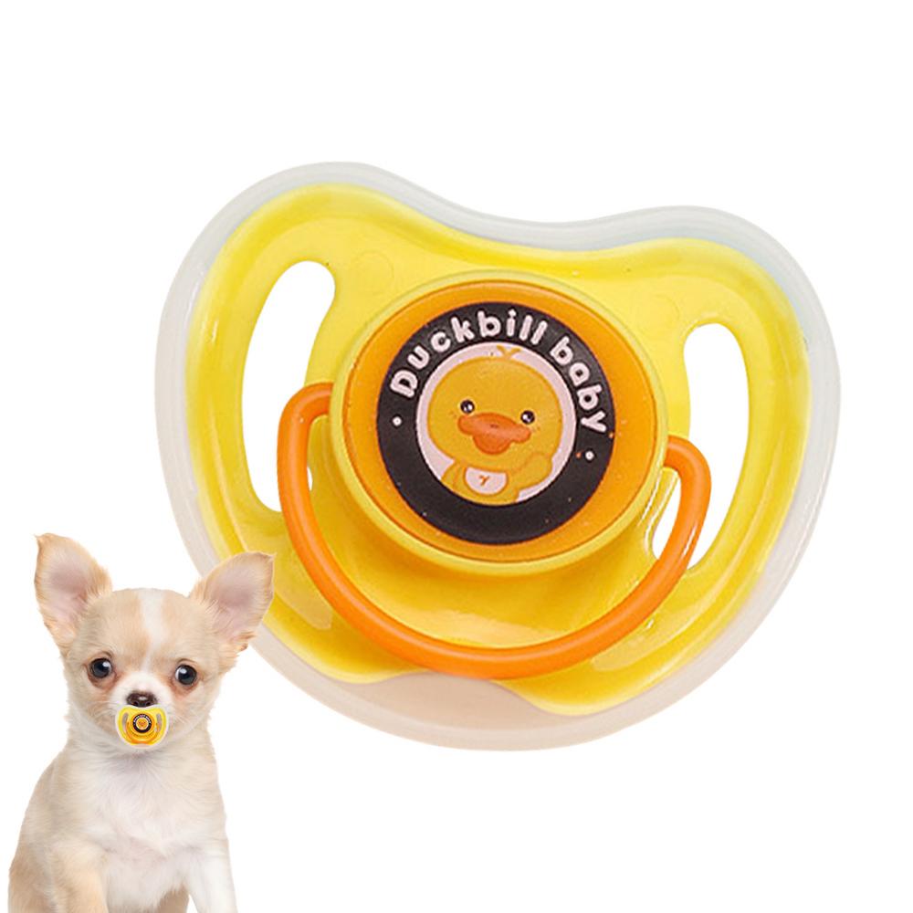 

Соска-игрушка для жевания для собак, силиконовые игрушки для тренировки щенков при кусании, портативные игрушки для жевания для собак, игрушки для тренировки щенков при кусании для маленьких собак и жёлтый