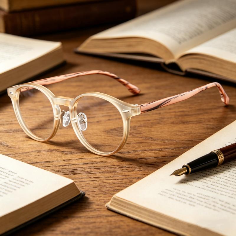 New Trend Women's Reading Glasses Stylish Round Frame Far Sight Eyeglasses for Men Vintage Elegant Anti-blue Light Presbyopia