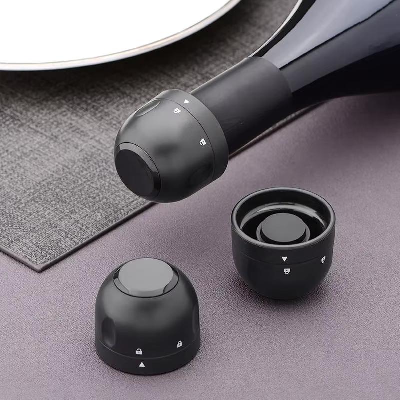Vacuum Sealed Wine Bottle Plug Champagne Stopper Leak-Proof And Fresh Bottle Cap Wine Corks Bar Accessories Supplies