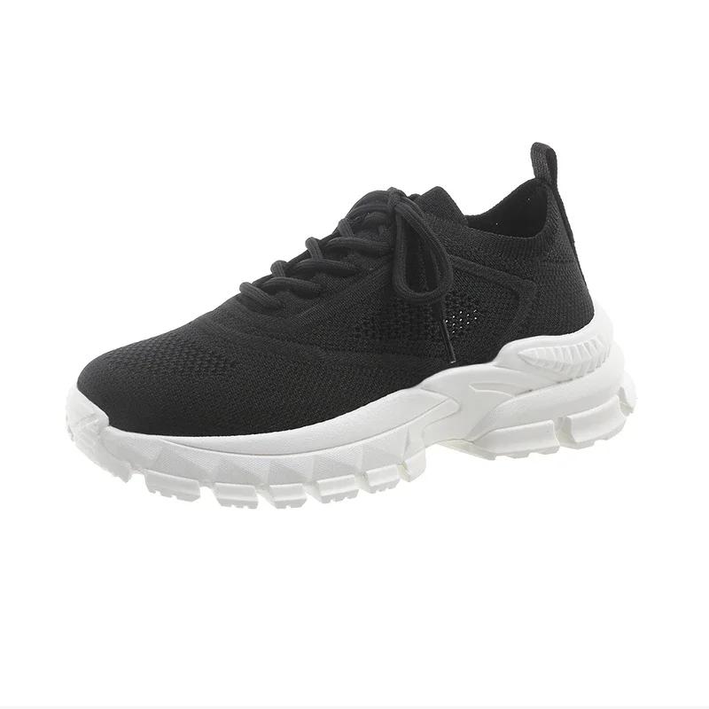 Fashion Women's Versatile Sports Shoes 2025 Spring and Autumn Breathable Outdoor Running Casual Flat Sole Comfortable Low Top Shoes