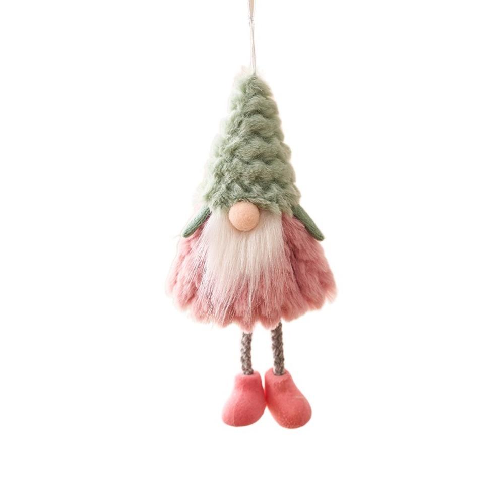Xmas Ornament Plush Doll Pendant Snowman Christmas Tree Pendant Home Decoration