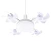 E27 Drone Ceiling Fan Light: Silent ABS Integrated Chandelier with Frequency Conversion