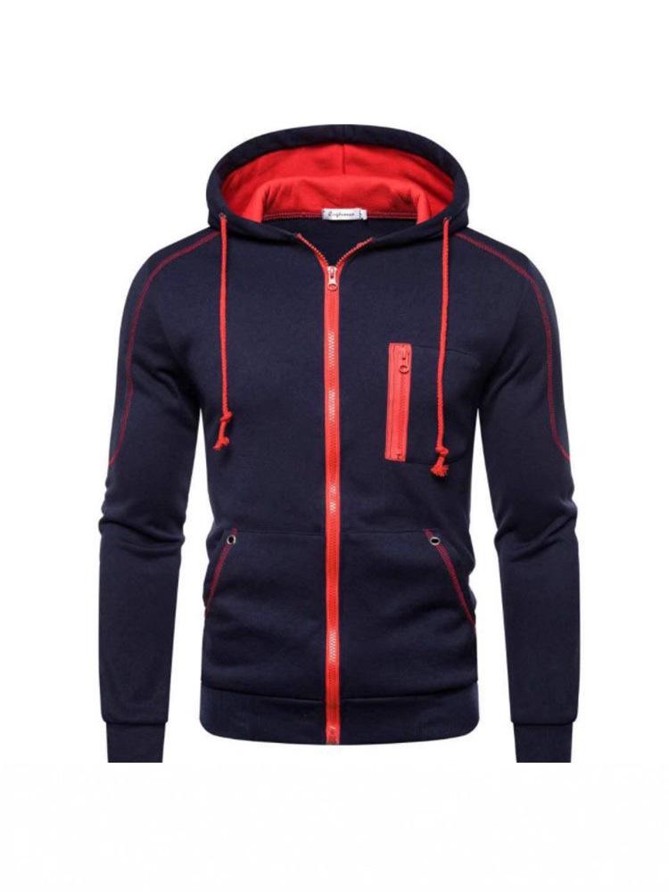 2024 Men's Autumn/Winter Casual Sport Cardigan Hoodie