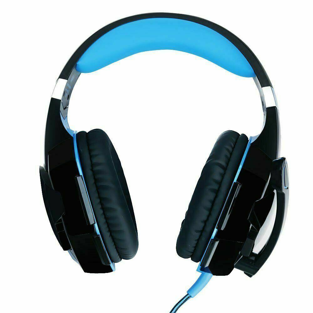 Stereo Gaming Headset Casque Kotion EACH G2000 Best Computer Heavy Bass Gaming Headset for PC Gamers with Microphone LED Light