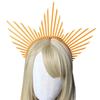 Jugendliche Schüler Halloween Haarband mit Sonnenstrahlen Stacheln Cosplay Engel Heilige Form Stachel-Haarbänder Auftritte Haarreifen