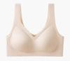 Popular Seamless Underwear Women's No Steel Ring Comfortable Breathable Bra Beautiful Vest Type Gathering Anti-sagging Collection of Secondary Breasts