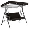 Swing Chair Waterproof Top Cover Garden Hammock Awning 2/3 Seater Sun Shade Case Camping Portable Outdoor Elements