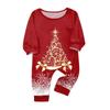 Christmas Matching Family Loungewear Set with Holiday Print for Women, Men and Kids