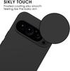 Matte Silicone Ultra Thin Soft Case for Google Pixel 10 9 Pro Xl 8 8A 6 6A 7A 7 Pro Solid Black Frosted Shockproof Back Cover
