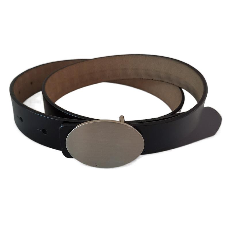 Fashion Leather Womens Belt Square Buckle Two Layer Cowhide Summer Casual Looks