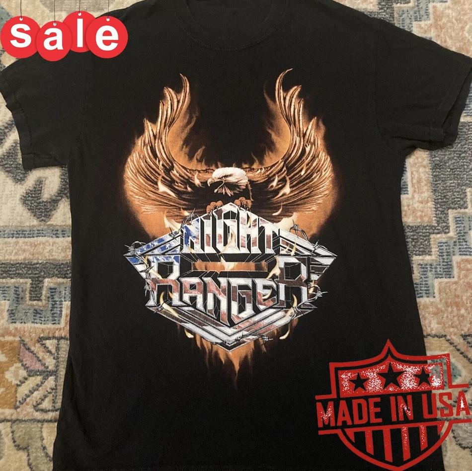 Rock band Night Ranger Metal Rock Cotton Unisex T-Shirt EG443 S