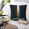 Imagine Dragons Band Square Pillowcase Cushion Cover Pillow Case Throw Pillow Cover for Home Bedroom Car