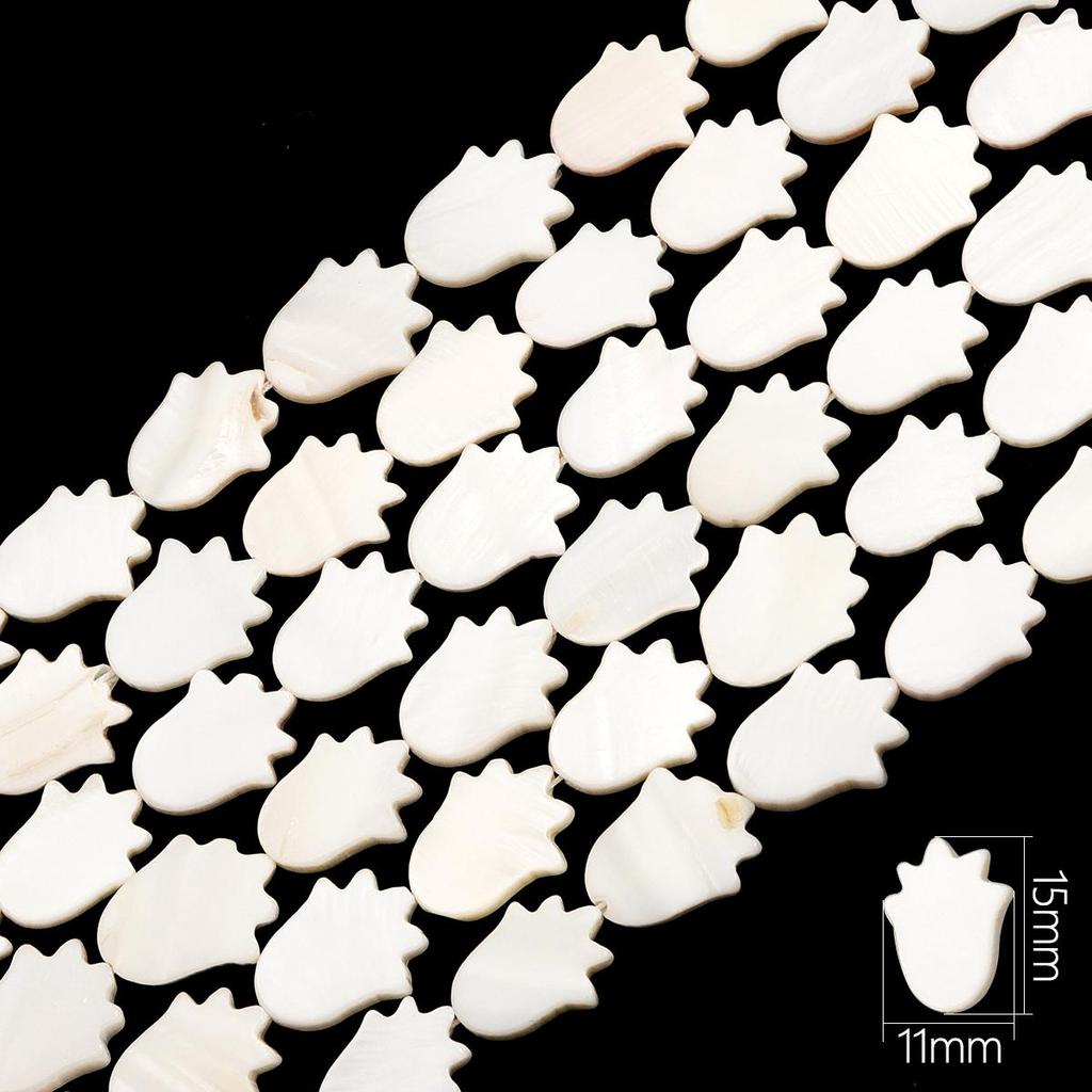 22-115Pcs Natural Freshwater Shellfish Geometry Beads For DIY Necklace Bracelet Earrings Jewelry Making