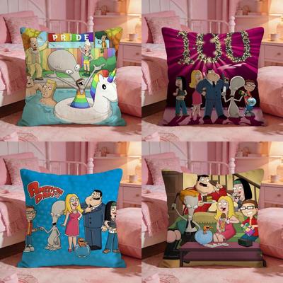 Amerikanische DDads Anime Kissenbezug Premium Komfort Wendbarer Kissenbezug Zwei-in-Eins-Design Für Jeden Raum Auto-Innenraum