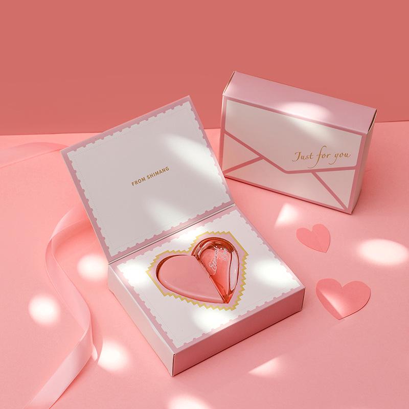 First Love Paris Heart Perfume Set: Long-Lasting Light Fragrance with a Girlish Heart and Mango Notes for Women