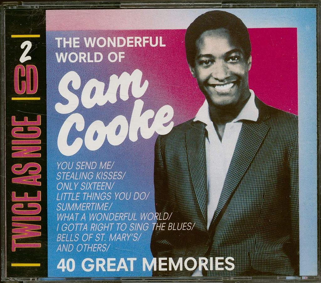 CD SAM COOK - Wonderful World Of-40 Great Memorie Denmark Soul/Funk Used