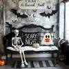 Halloween Polyester Printed Pillow Case Printed Home Living Room Sofa Bedroom Decorative Pillow Case
