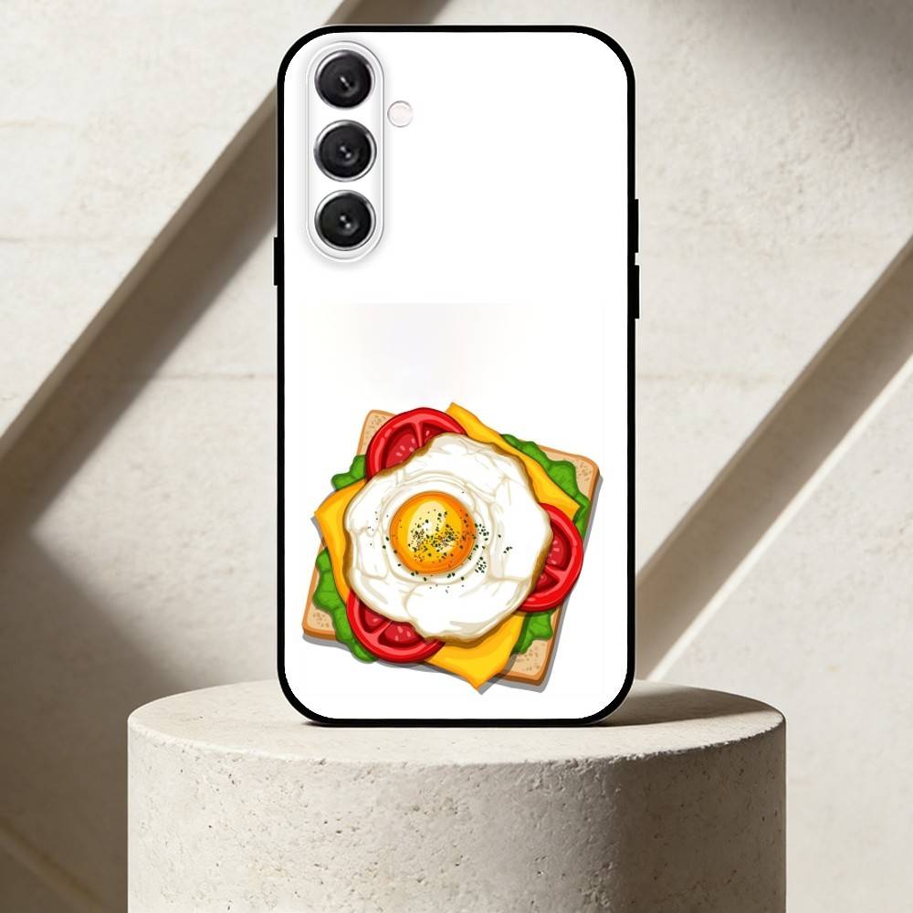 V-Vector cartoon Phone Case For Samsung Galaxy A91,80,73,72 ,71,53,52,32 ,31,22,21s,20,Soft Black Case