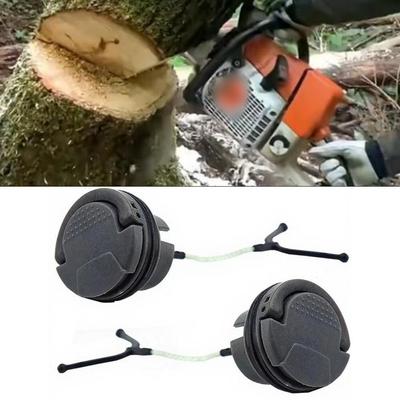 2 Piece Fuel and Oil Cap Set for 130 135 435 440 445 450 455 460 Chainsaw